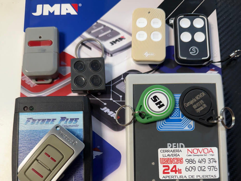 duplicado mandos garaje Vigo